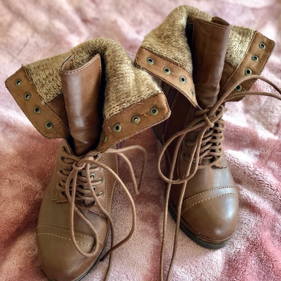 SALE! Mossimo Winter Target Kalare Cognac Boots - Picture 3 of 6